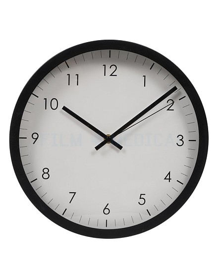 Black Wall Clock